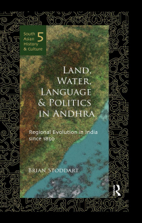 Imagen de portada: Land, Water, Language and Politics in Andhra 1st edition 9781138659926