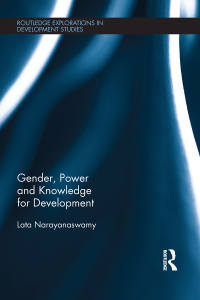 Cover image: Gender, Power and Knowledge for Development 1st edition 9780415739009