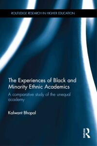 Imagen de portada: The Experiences of Black and Minority Ethnic Academics 1st edition 9780415736695