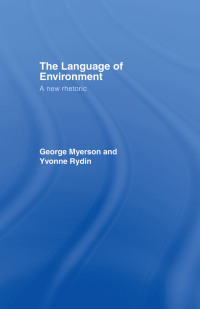 Cover image: The Language Of Environment 1st edition 9781857283303