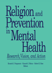 Imagen de portada: Religion and Prevention in Mental Health 1st edition 9781560242253