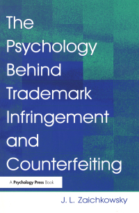 Imagen de portada: The Psychology Behind Trademark Infringement and Counterfeiting 1st edition 9780805847925