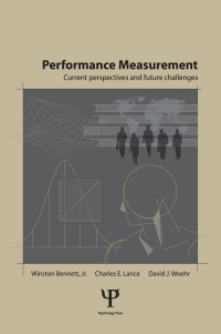 صورة الغلاف: Performance Measurement 1st edition 9780805836967
