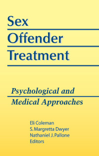 表紙画像: Sex Offender Treatment 1st edition 9781560244387