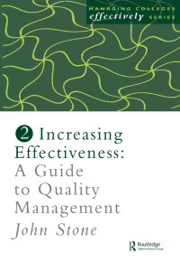 Cover image: Increasing Effectiveness 1st edition 9780750707183