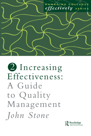 Omslagafbeelding: Increasing Effectiveness 1st edition 9780750707183