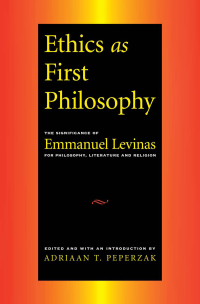 Cover image: Ethics as First Philosophy 1st edition 9780415911436