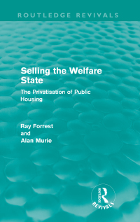 Imagen de portada: Selling the Welfare State 1st edition 9780415616249