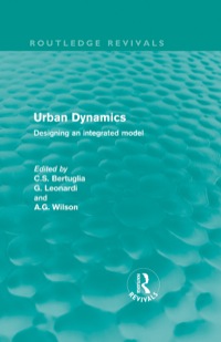Imagen de portada: Urban Dynamics 1st edition 9780415615969
