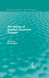 Imagen de portada: The History of Swedish Economic Thought 1st edition 9780415615945