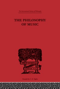 Imagen de portada: The Philosophy of Music 1st edition 9780415614214