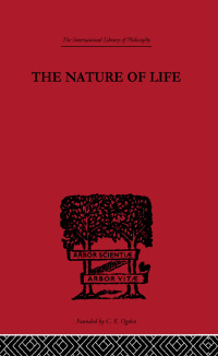 صورة الغلاف: The Nature of Life 1st edition 9780415614207