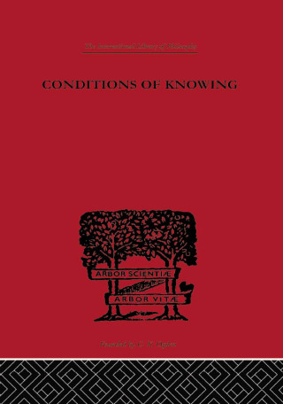 Cover image: Conditions of Knowing 1st edition 9780415225274