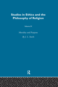 Titelbild: Morality & Purpose Vol 9 1st edition 9780415611480