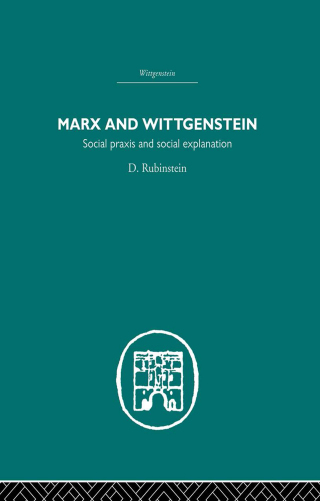 Cover image: Marx and Wittgenstein 1st edition 9780415611039