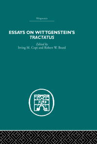 Cover image: Essays on Wittgenstein's Tractatus 1st edition 9780415611015