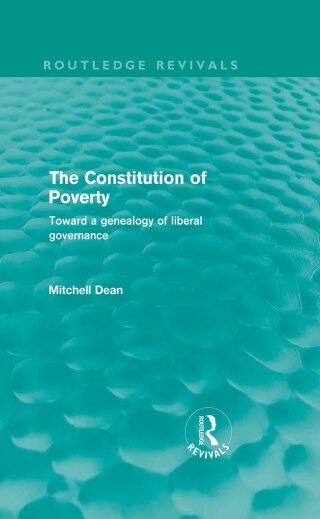 Cover image: The Constitution of Poverty (Routledge Revivals) 1st edition 9780415609586