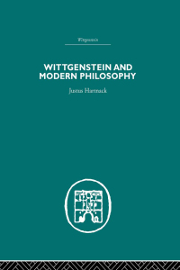 Imagen de portada: Wittgenstein and Modern Philosophy 1st edition 9780415382847