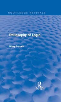 Cover image: Philosophy of Logic (Routledge Revivals) 1st edition 9780415580922