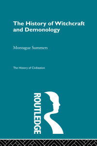 صورة الغلاف: The History of Witchcraft and Demonology 1st edition 9780415155687