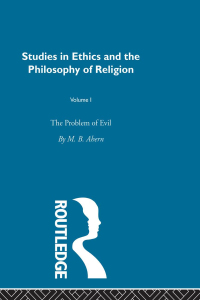 Cover image: Problem Of Evil: Vol 1 1st edition 9780415318419