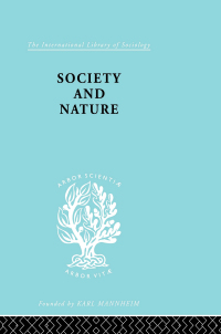 Imagen de portada: Society and Nature 1st edition 9780415177962