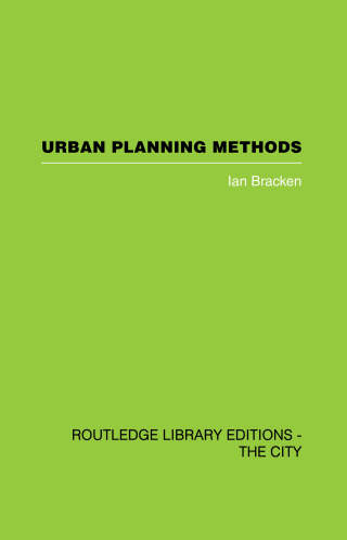 Cover image: Urban Planning Methods 1st edition 9780415418423