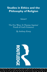 Imagen de portada: Studies in Ethics and the Philosophy of Religion 1st edition 9780415489065