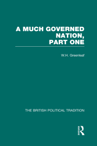 Cover image: Much Governed Nation Pt1 Vol 3 1st edition 9780415303026