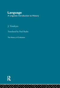 Immagine di copertina: Language: A Linguistic Introduction to History 1st edition 9780415487528