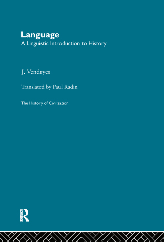 Cover image: Language: A Linguistic Introduction to History 1st edition 9780415487528