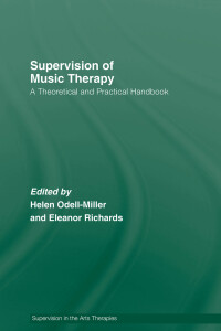 Imagen de portada: Supervision of Music Therapy 1st edition 9780415411264