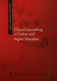 Cover image: Clinical Counselling in Further and Higher Education 1st edition 9780415192804