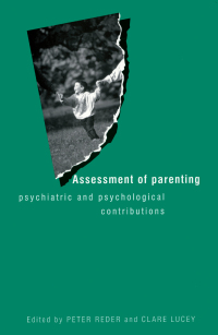 Imagen de portada: Assessment of Parenting 1st edition 9780415114547
