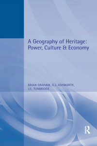 Cover image: A Geography of Heritage 1st edition 9780340677797