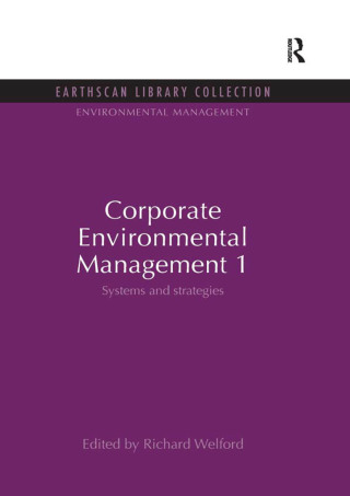 Imagen de portada: Corporate Environmental Management 1 2nd edition 9781844079667