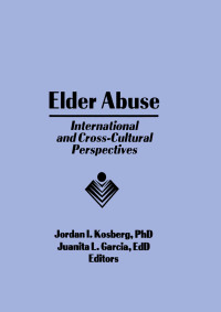 Cover image: Elder Abuse 1st edition 9781138968530