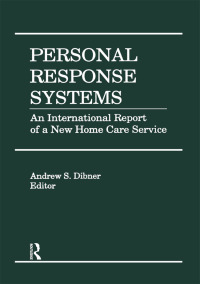 Cover image: Personal Response Systems 1st edition 9781138978232