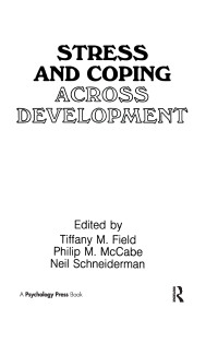 Cover image: Stress and Coping Across Development 1st edition 9780898599602
