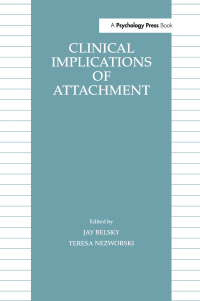 Cover image: Clinical Implications of Attachment 1st edition 9780898597783