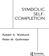 صورة الغلاف: Symbolic Self Completion 1st edition 9780898592139