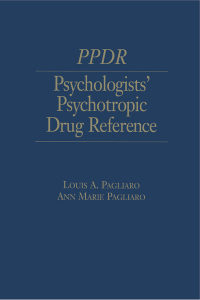 صورة الغلاف: Psychologists' Psychotropic Drug Reference 1st edition 9780876309643