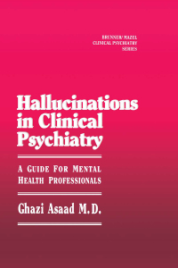 Omslagafbeelding: Hallunications In Clinical Psychiatry 1st edition 9781138869134