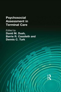 صورة الغلاف: Psychosocial Assessment in Terminal Care 1st edition 9780866564618