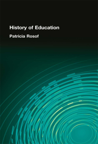 Titelbild: History of Education 1st edition 9780866561372