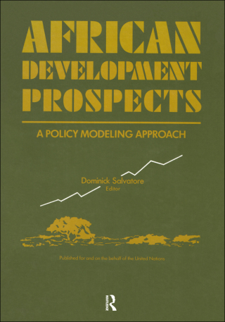 Imagen de portada: African Development Prospects 1st edition 9780844815671
