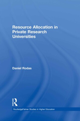 Cover image: Resource Allocation in Private Research Universities 1st edition 9780815340324