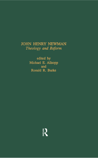 Omslagafbeelding: John Henry Newman 1st edition 9781138873339