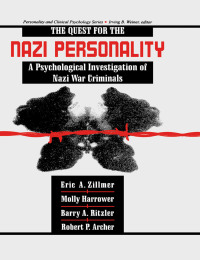 Imagen de portada: The Quest for the Nazi Personality 1st edition 9780805818987