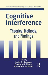 صورة الغلاف: Cognitive Interference 1st edition 9781138991453
